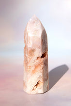Load image into Gallery viewer, Pink Amethyst Tower with Druzy
