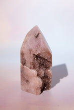 Load image into Gallery viewer, Moody Pink Amethyst Druzy Tower
