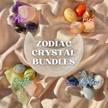 Load image into Gallery viewer, Zodiac Crystal Bundle | Add-On Selenite Moon Bowl
