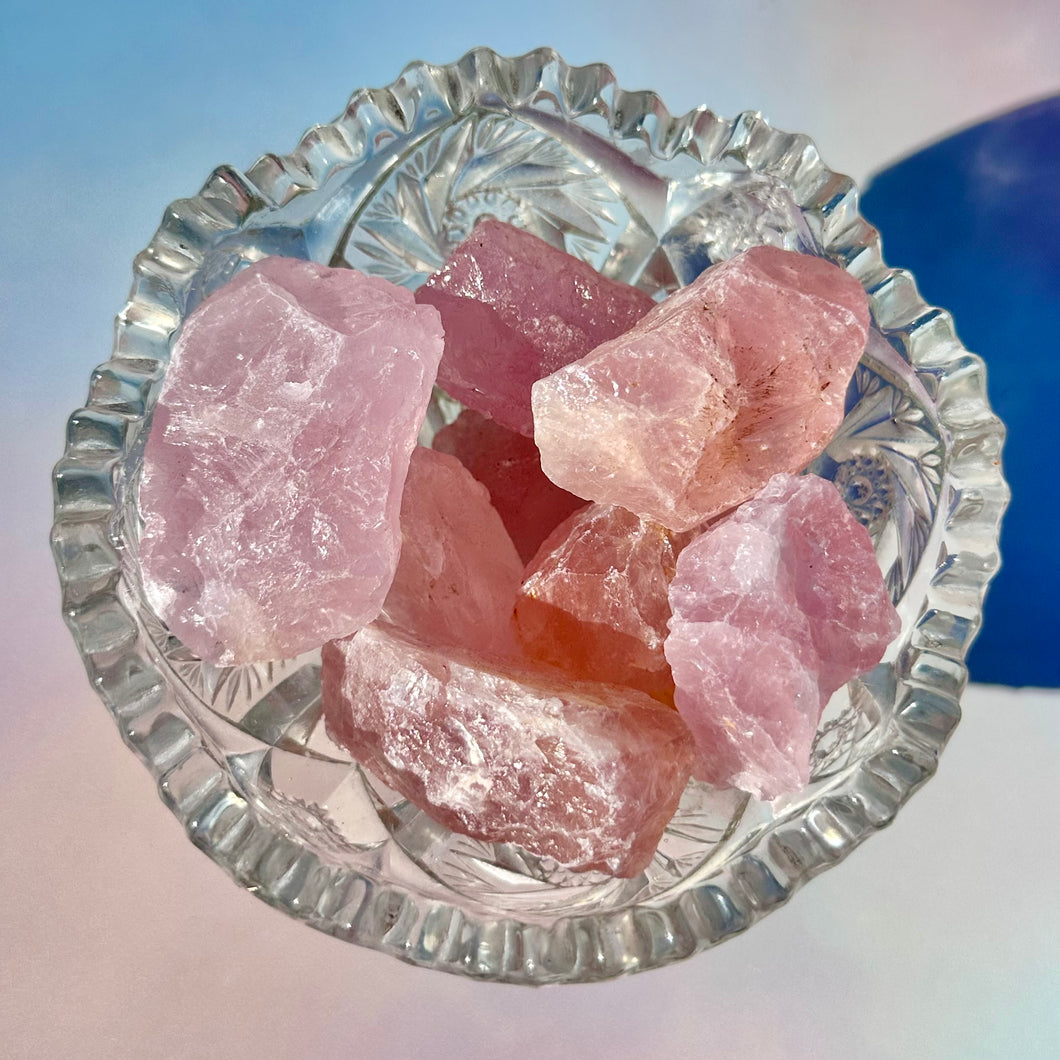 Rose Quartz Rough Stone