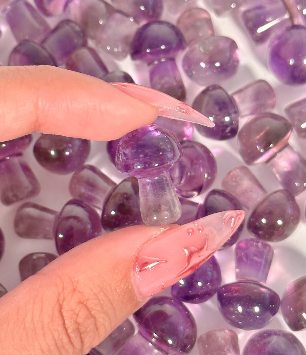 phantom amethyst mini mushroom