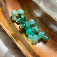 Load image into Gallery viewer, green aventurine mini mushroom
